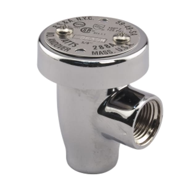 3/4" Lead Free Anti-Siphon Vacuum Breaker Backflow Preventer, Polished Chrome Finish, Brass Bonnet
