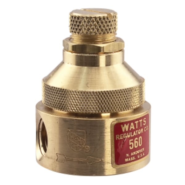 1/8" Lead Free Mini Water Pressure Regulator, Female Thread X Female Thread, 0-25 psi