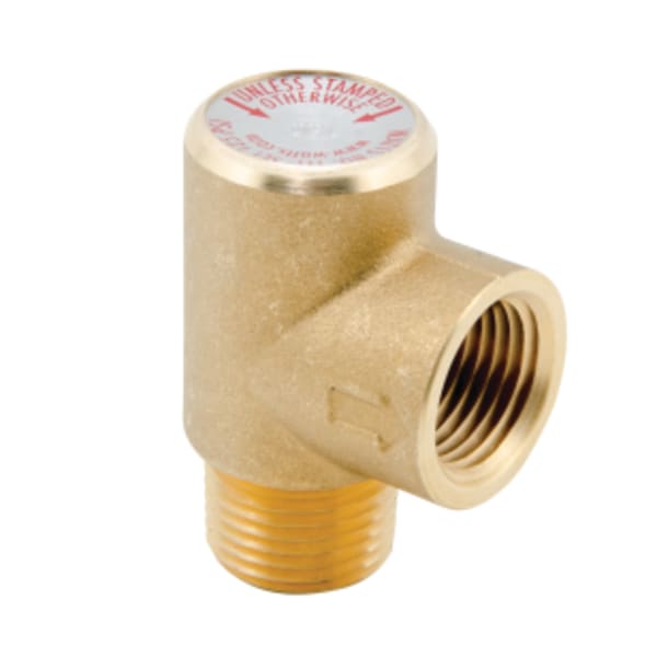 1/2" Pressure Relief Valve, Set At 150 psi