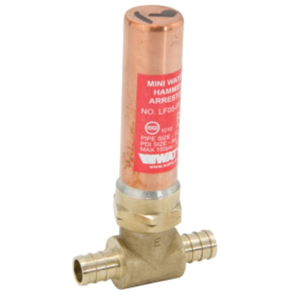 1/2" Lead Free Mini Water Hammer Arrestor With Crimp End Connections