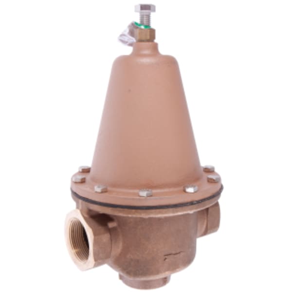 1 1/4" High Capacity Lead Free Water Pressure Reducing Valve, NPT Female, Low Pressure Range 10-35 psi