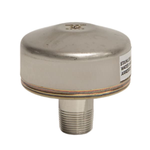 Shock Arrestor, Stainless Steel, SS Bellows, 3/4" Male IPS, 1-11 Fixture Units