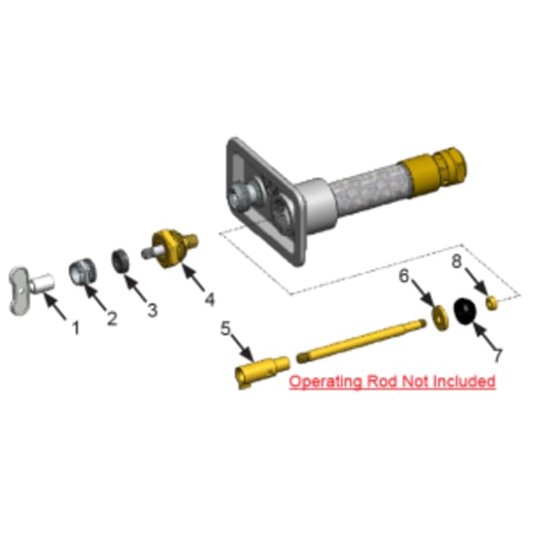 Model 70 Repair Kit, Brass