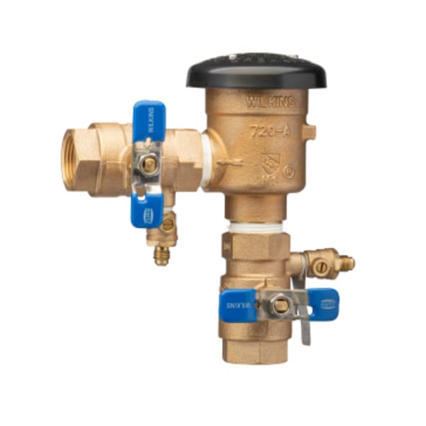 1" 720A Pressure Vacuum Breaker Assembly with SAE flare test fitting