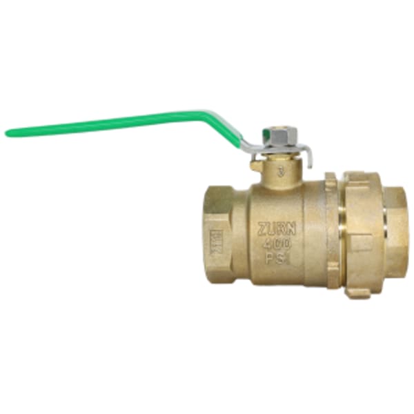 1-1/2" 850XL Full Port Bronze Ball Valve with single union body