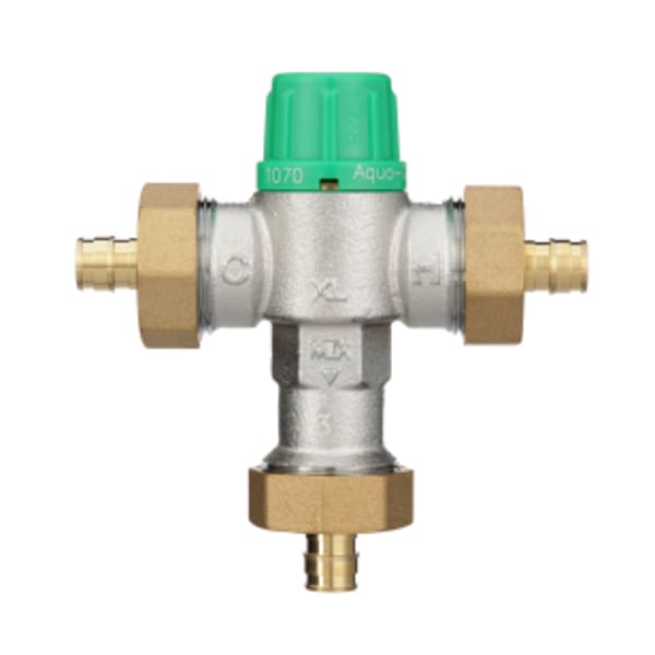 1/2" ZW1070XL Aqua-Gard® Thermostatic Mixing Valve with PEX F1960 Connection Lead Free