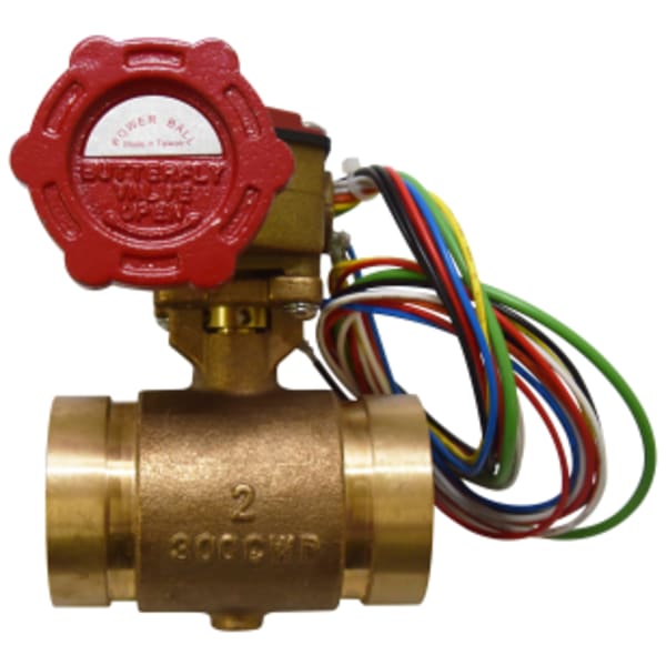 1-1/4" Powerball Butterfly Valve, grooved