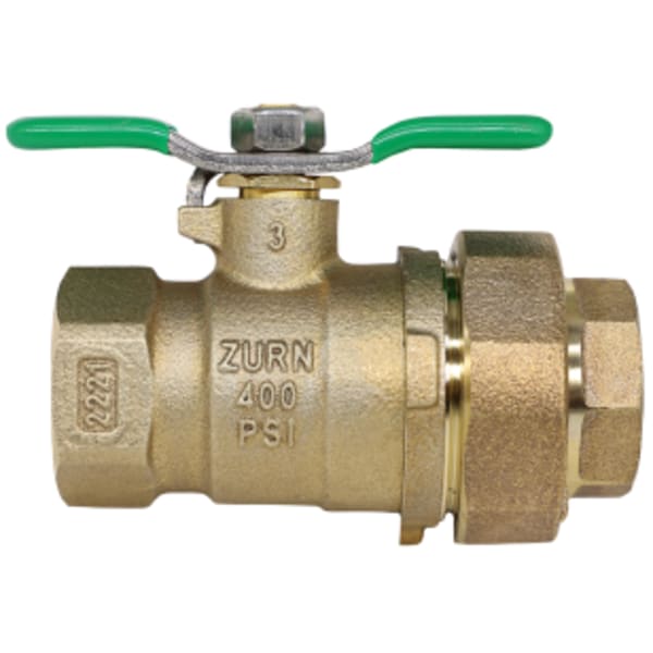 3/4" 850XL Full Port Bronze Ball Valve with single union body