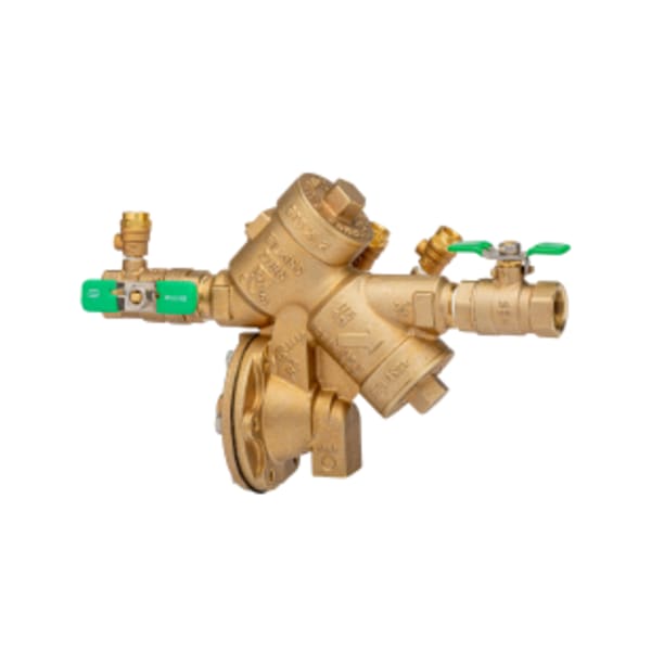 3/4" 975XL2 Reduced Pressure Principle Backflow Preventer with test cocks oriented face up