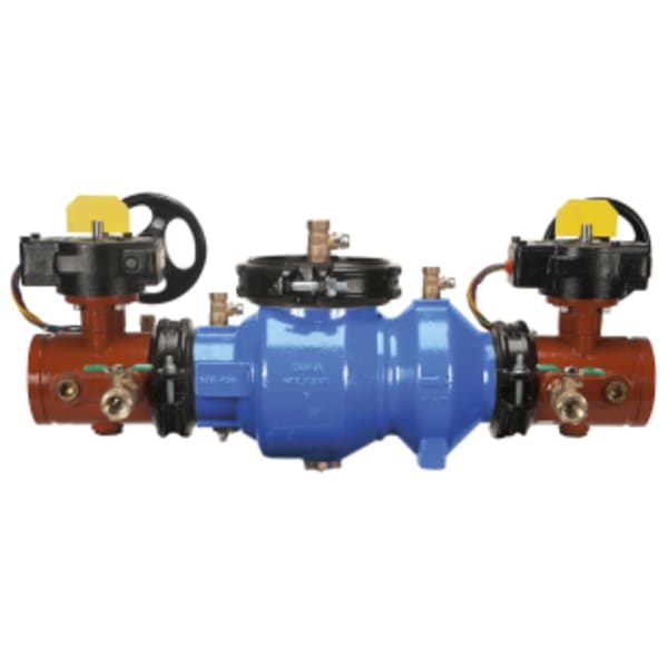 6" 350A Double Check Backflow Preventer, with Butterfly Gates, GRV x GRV