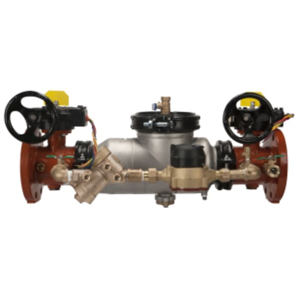 4" 350ASTDA Double Check Detector Backflow Preventer with cu ft meter