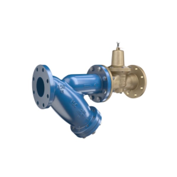 4" 500XL3 Pressure Reducing Valve, Flanged, with Wye Strainer