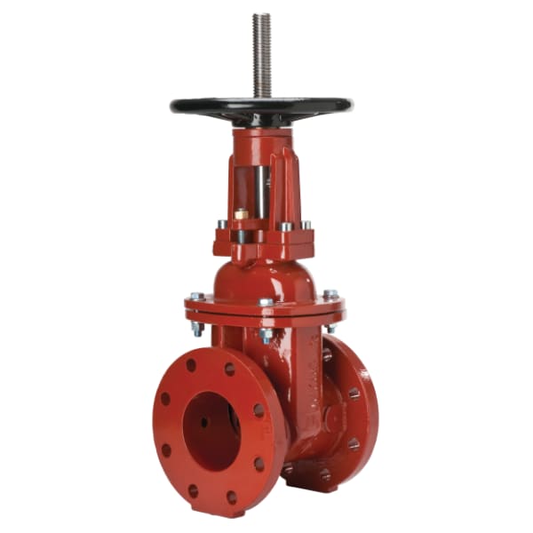 4" 48 OS&Y Gate Valve with flanged end connections
