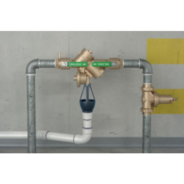 1" 500XL3 Pressure Reducing Valve, Single Union FNPT x FNPT with Wye Strainer