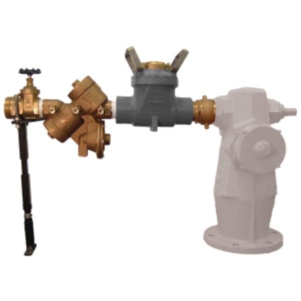 2" 975XLHBM Hydrant Backflow Meter Assembly