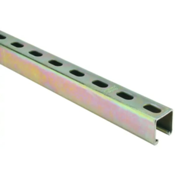 1-5/8" x 20' Gold Slotted Strut
