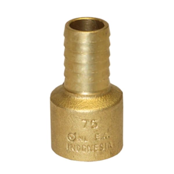 3/4" Brass Insert x Female Adapter (Lead Free)