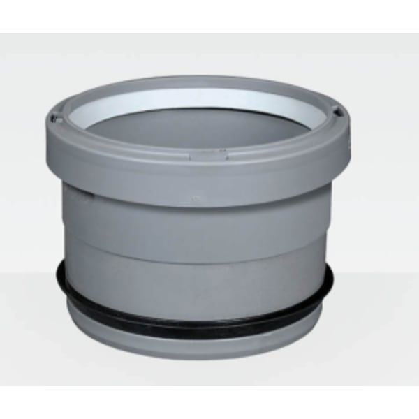 6" Appliance Adaptor PVC to PPs w/Gasket