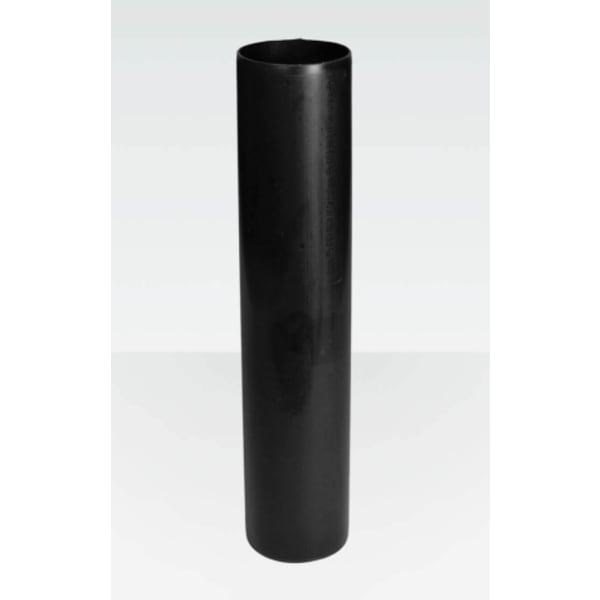 3" x 39" End Pipe PPs-UV Black