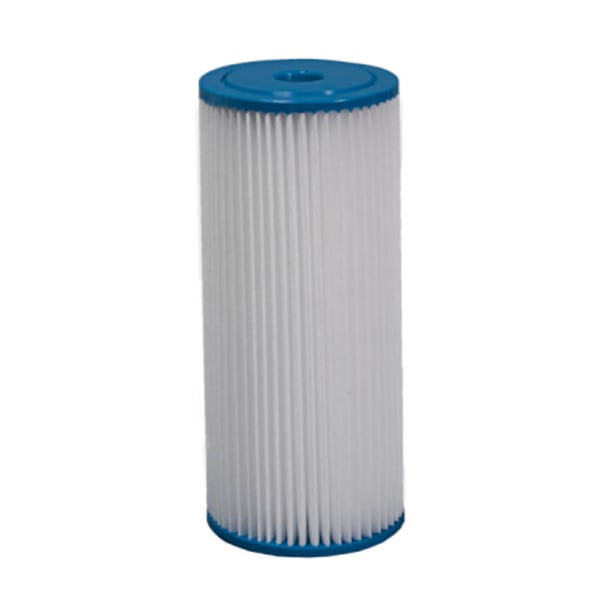 4-1/2" x 10" - 5 Micron - Washable Pleated Polyester Filter