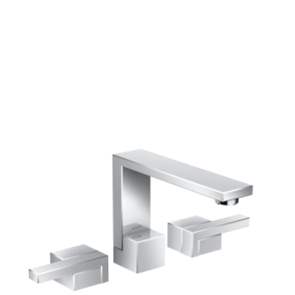 AXOR Edge Widespread Faucet 130, 1.2 GPM in Chrome