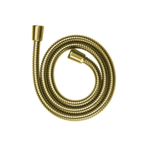 AXOR ShowerSolutions Metal Handshower Hose, 49" in Brushed Gold Optic