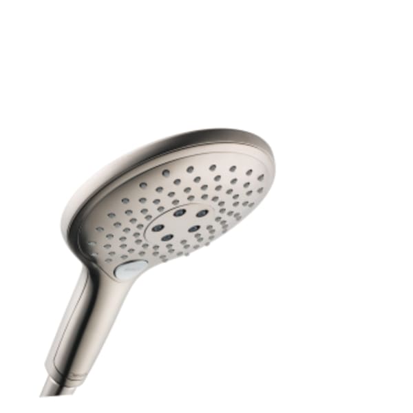 hansgrohe Raindance Select S Handshower 150 3-Jet, 2.5 GPM in Brushed Nickel