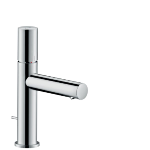 AXOR Uno Single-Hole Faucet 110 with Zero Handle and Pop-Up Drain, 1.2 GPM in Chrome