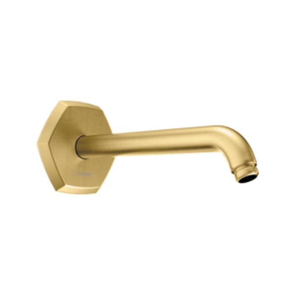 hansgrohe Locarno Showerarm 9" in Brushed Gold Optic