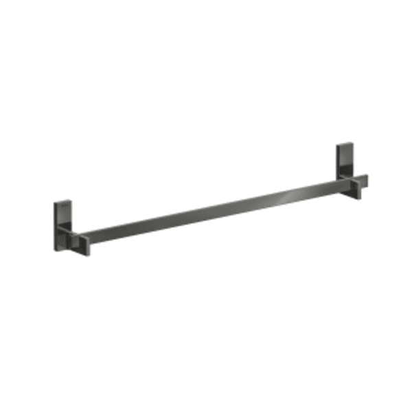 AXOR Universal Rectangular Towel Bar, 32" in Polished Black Chrome