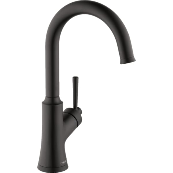 hansgrohe Joleena Bar Faucet, 1.5 GPM in Matte Black