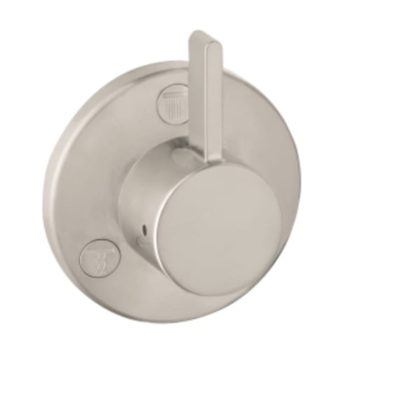 hansgrohe Ecostat Diverter Trim S Trio/Quattro in Brushed Nickel