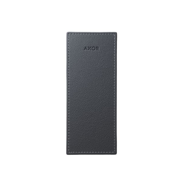 AXOR MyEdition Plate 200 Leather in Grey
