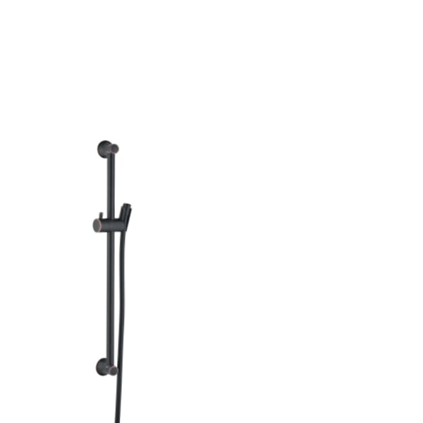 hansgrohe Unica Wallbar Classic, 24" in Rubbed Bronze