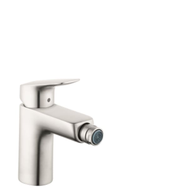 hansgrohe Logis Single-Hole Bidet Faucet, 1.5 GPM in Brushed Nickel