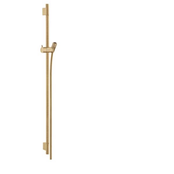 hansgrohe Unica Wallbar S, 36" in Brushed Bronze
