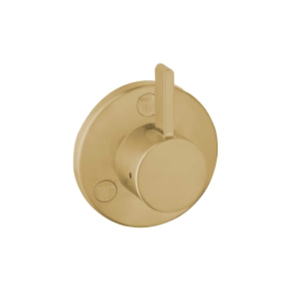 hansgrohe Ecostat Diverter Trim S Trio/Quattro in Brushed Bronze