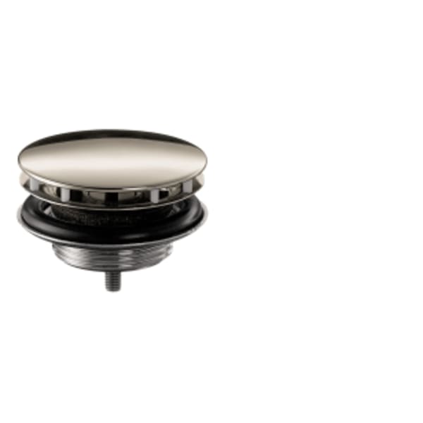 hansgrohe Sink Drain in Polished Nickel