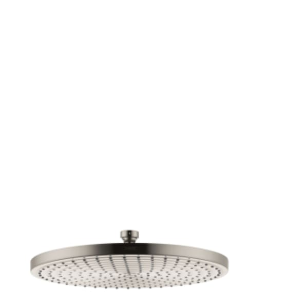 hansgrohe Raindance S Showerhead 300 1-Jet, 2.5 GPM in Brushed Nickel