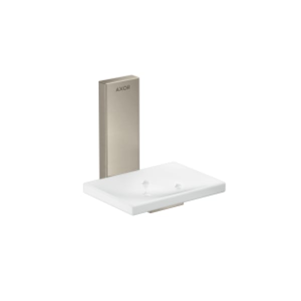 AXOR Universal Rectangular Soap Dish in Brushed Nickel