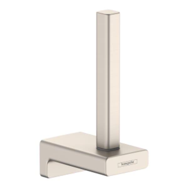 hansgrohe AddStoris Spare Toilet Paper Holder in Brushed Nickel