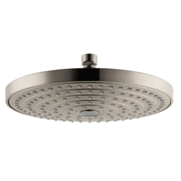 hansgrohe Raindance Select S Showerhead 240, 1.5 GPM in Brushed Nickel