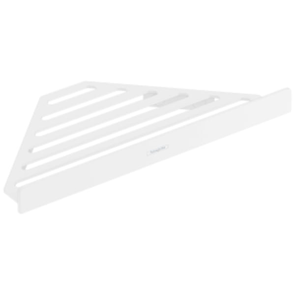 hansgrohe AddStoris Corner Basket in Matte White