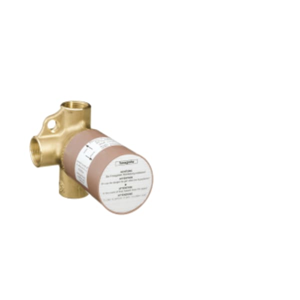 hansgrohe Rough, Trio 2-Way Diverter without Shut-Off, 3/4"