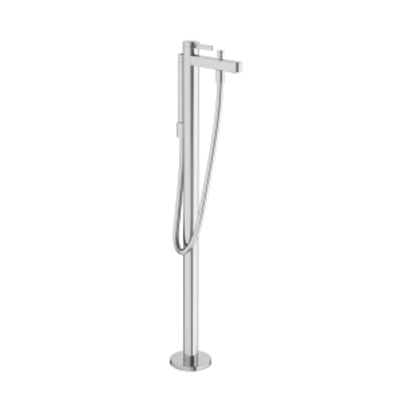 hansgrohe Finoris Freestanding Tub Filler Trim with 1.75 GPM Handshower in Chrome