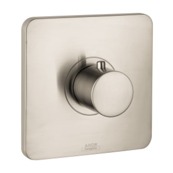 AXOR Citterio M Thermostatic Trim HighFlow in Brushed Nickel