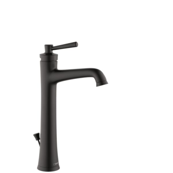 hansgrohe Joleena Single-Hole Faucet 230 with Pop-Up Drain, 1.2 GPM in Matte Black