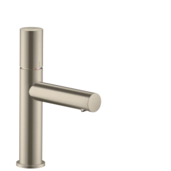 AXOR Uno Single-Hole Faucet 110 with Zero Handle, 1.2 GPM in Brushed Nickel