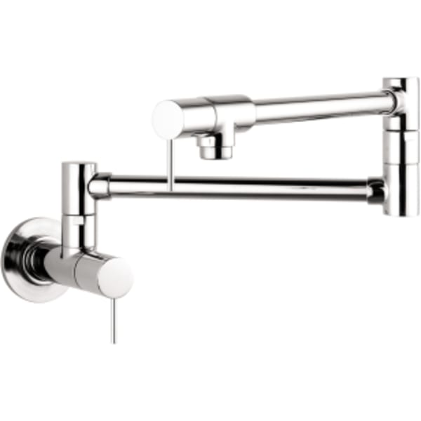 AXOR Starck Pot Filler, Wall-Mounted in Chrome