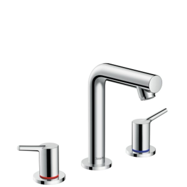 hansgrohe Talis S Widespread Faucet 150 with Pop-Up Drain, 1.2 GPM in Chrome